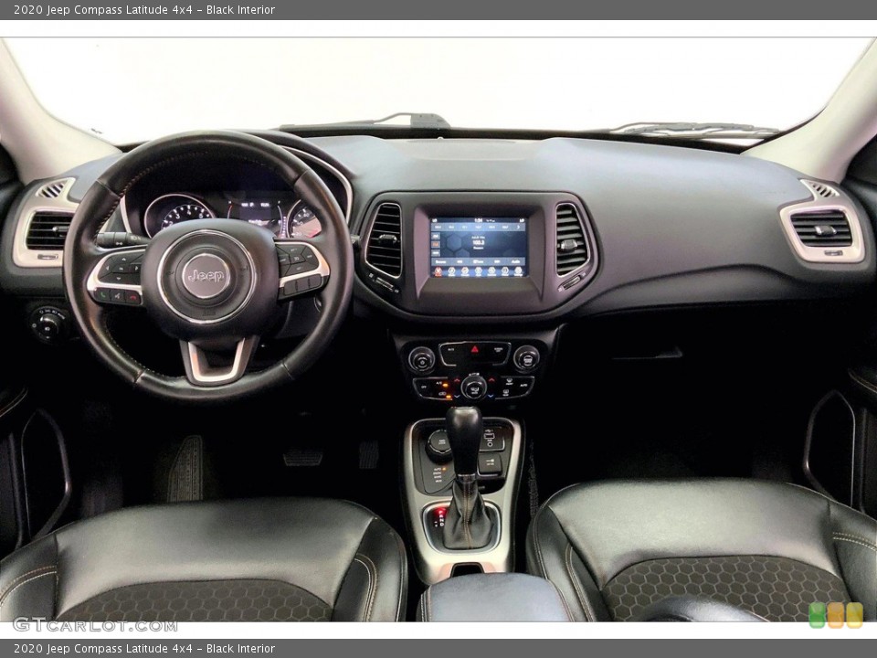 Black Interior Photo for the 2020 Jeep Compass Latitude 4x4 #146191350