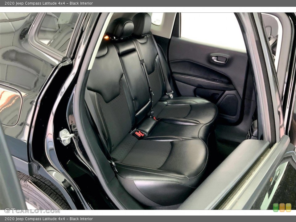 Black Interior Rear Seat for the 2020 Jeep Compass Latitude 4x4 #146191455