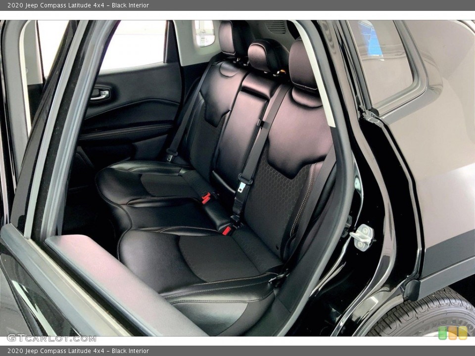 Black Interior Rear Seat for the 2020 Jeep Compass Latitude 4x4 #146191479