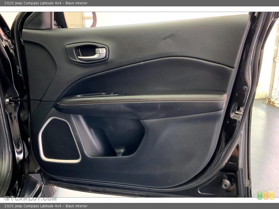Black Interior Door Panel for the 2020 Jeep Compass Latitude 4x4 #146191620