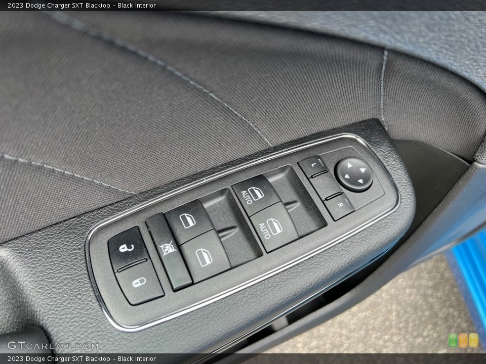 Black Interior Door Panel for the 2023 Dodge Charger SXT Blacktop #146192238