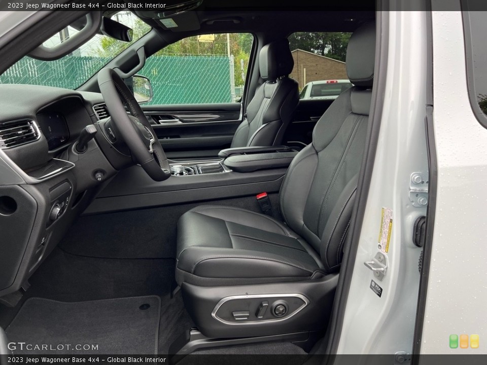 Global Black Interior Front Seat for the 2023 Jeep Wagoneer Base 4x4 #146192942