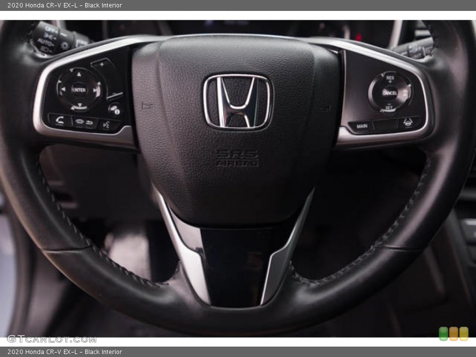 Black Interior Steering Wheel for the 2020 Honda CR-V EX-L #146193159