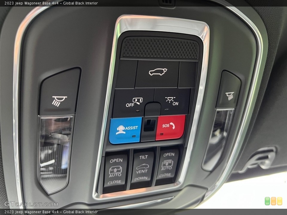 Global Black Interior Controls for the 2023 Jeep Wagoneer Base 4x4 #146193450