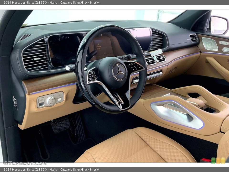 Catalana Beige/Black Interior Photo for the 2024 Mercedes-Benz GLE 350 4Matic #146193524