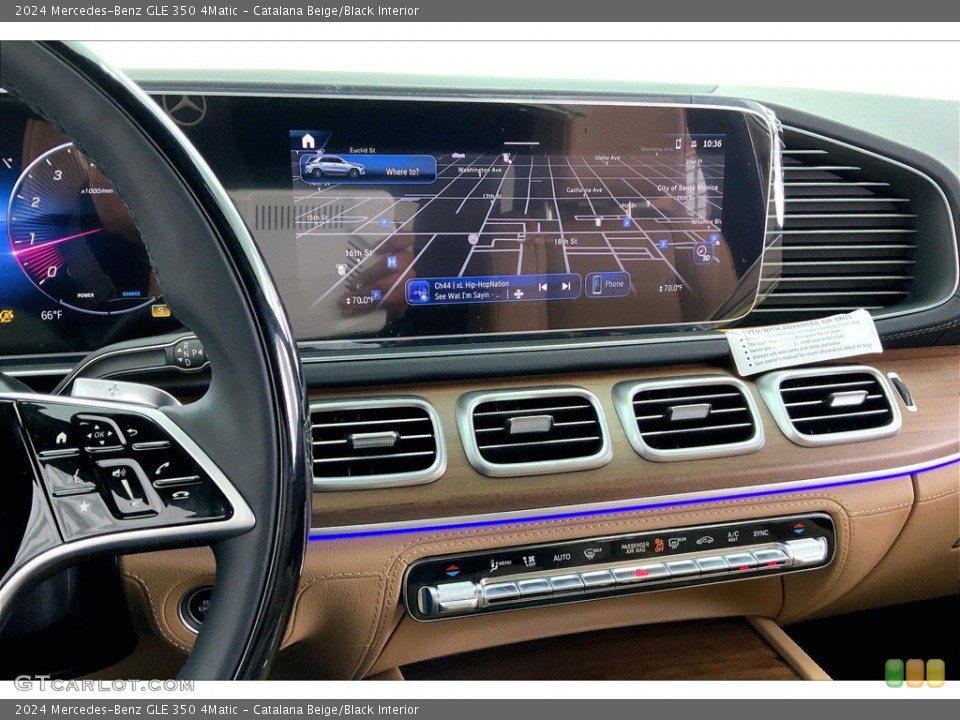 Catalana Beige/Black Interior Controls for the 2024 Mercedes-Benz GLE 350 4Matic #146193594