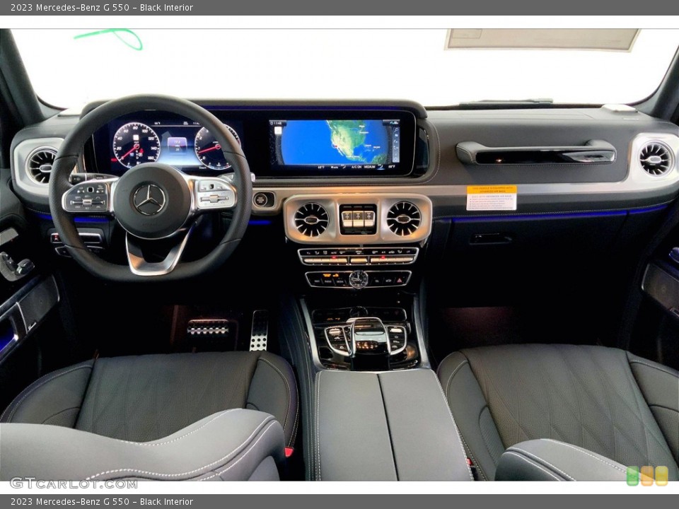 Black Interior Dashboard for the 2023 Mercedes-Benz G 550 #146193894