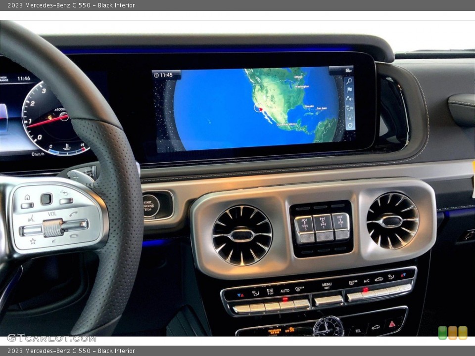 Black Interior Controls for the 2023 Mercedes-Benz G 550 #146193927