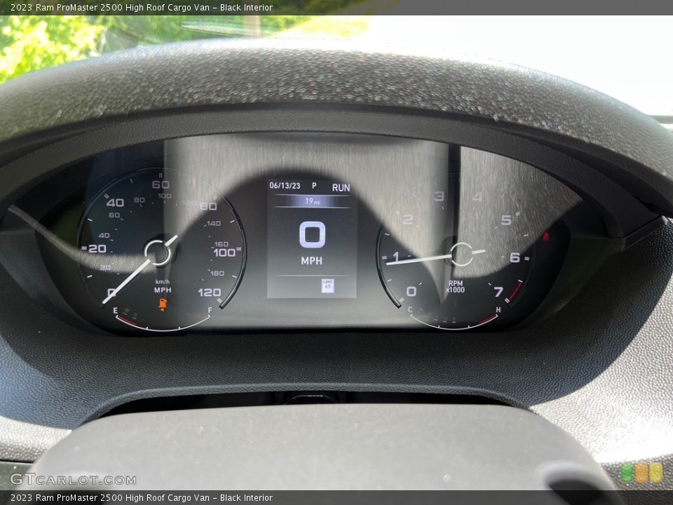 Black Interior Gauges for the 2023 Ram ProMaster 2500 High Roof Cargo Van #146193986