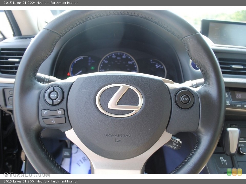 Parchment Interior Steering Wheel for the 2015 Lexus CT 200h Hybrid #146194341