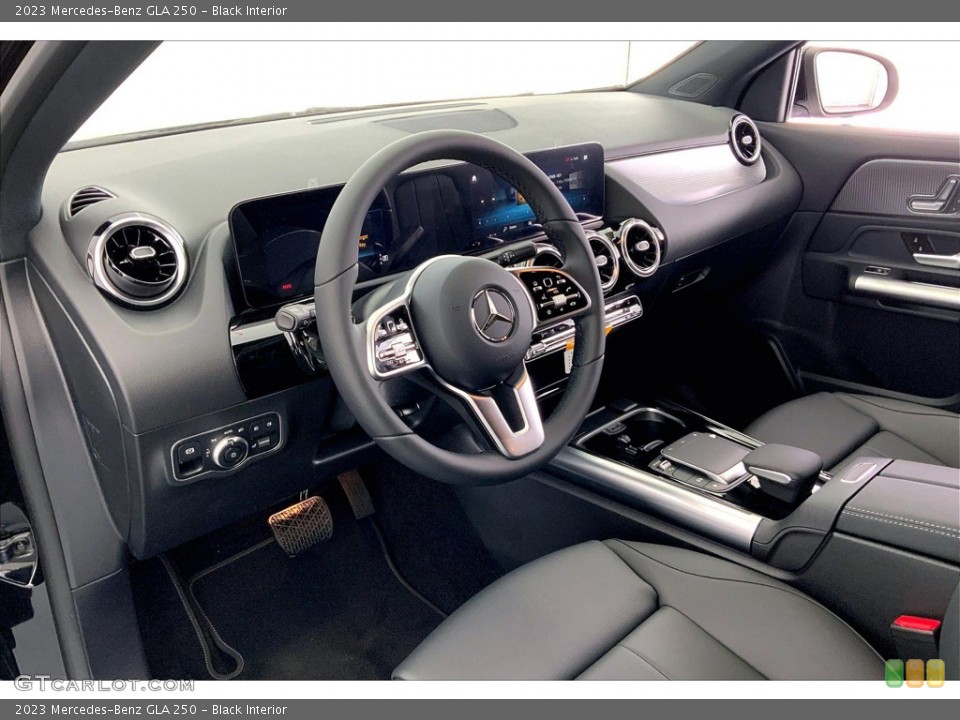Black Interior Dashboard for the 2023 Mercedes-Benz GLA 250 #146194515