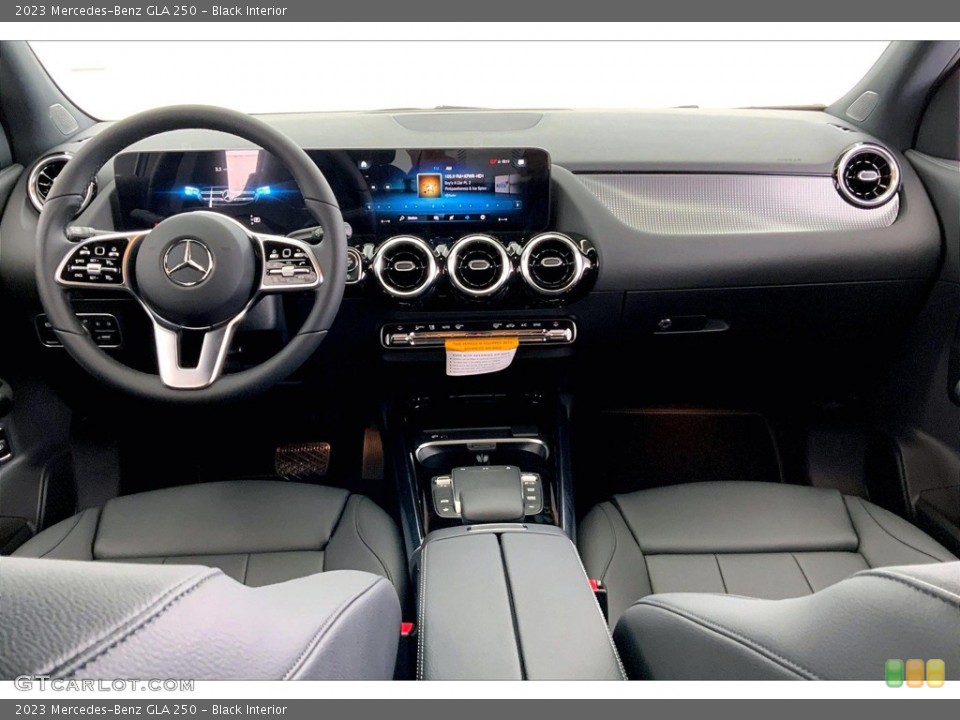 Black Interior Dashboard for the 2023 Mercedes-Benz GLA 250 #146194560