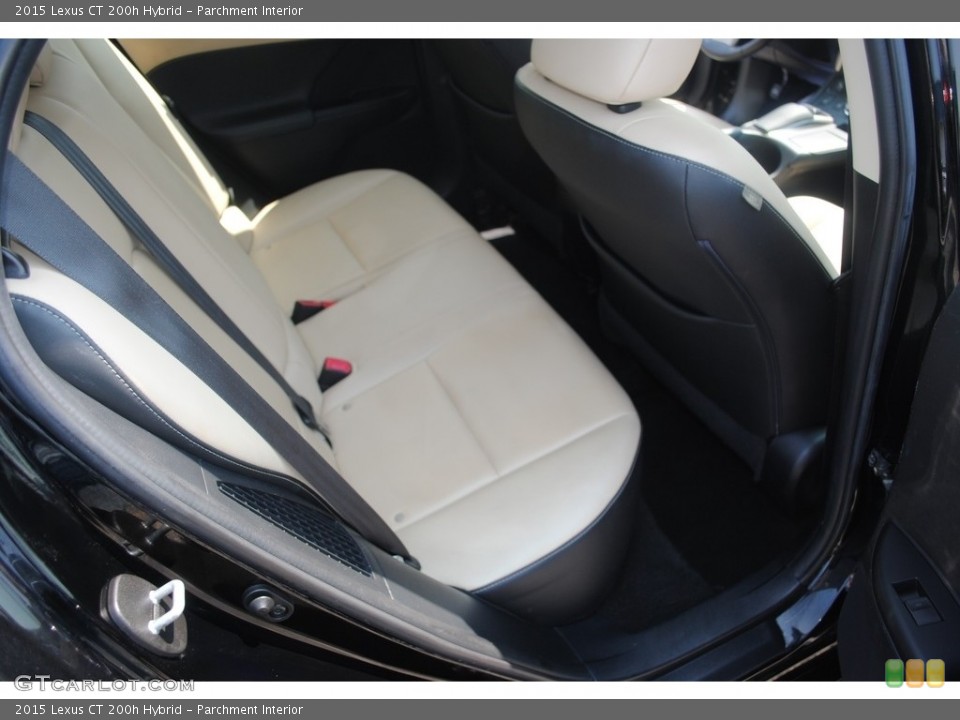 Parchment Interior Rear Seat for the 2015 Lexus CT 200h Hybrid #146194605
