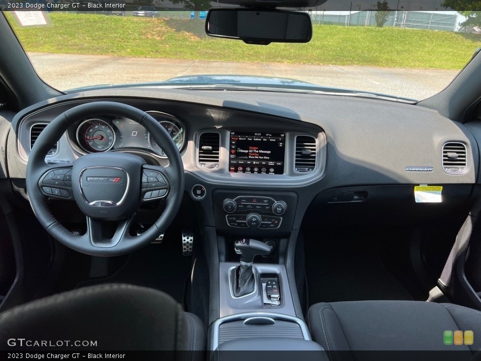 Black Interior Dashboard for the 2023 Dodge Charger GT #146194668