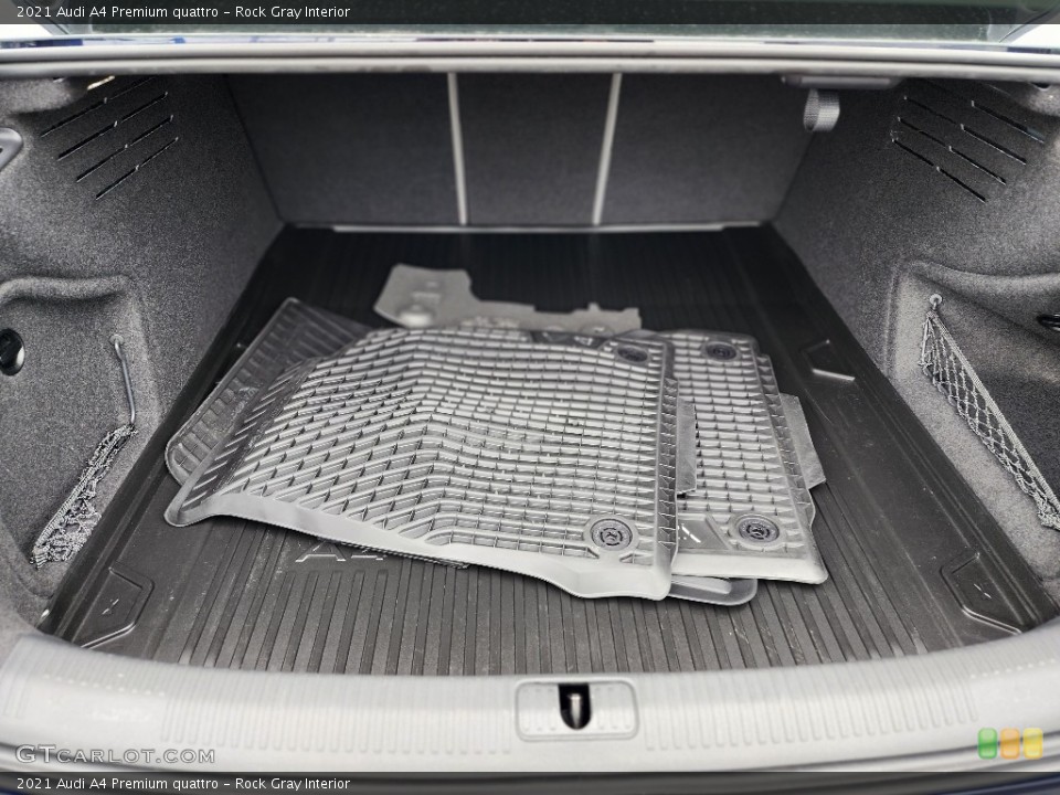 Rock Gray Interior Trunk for the 2021 Audi A4 Premium quattro #146195724