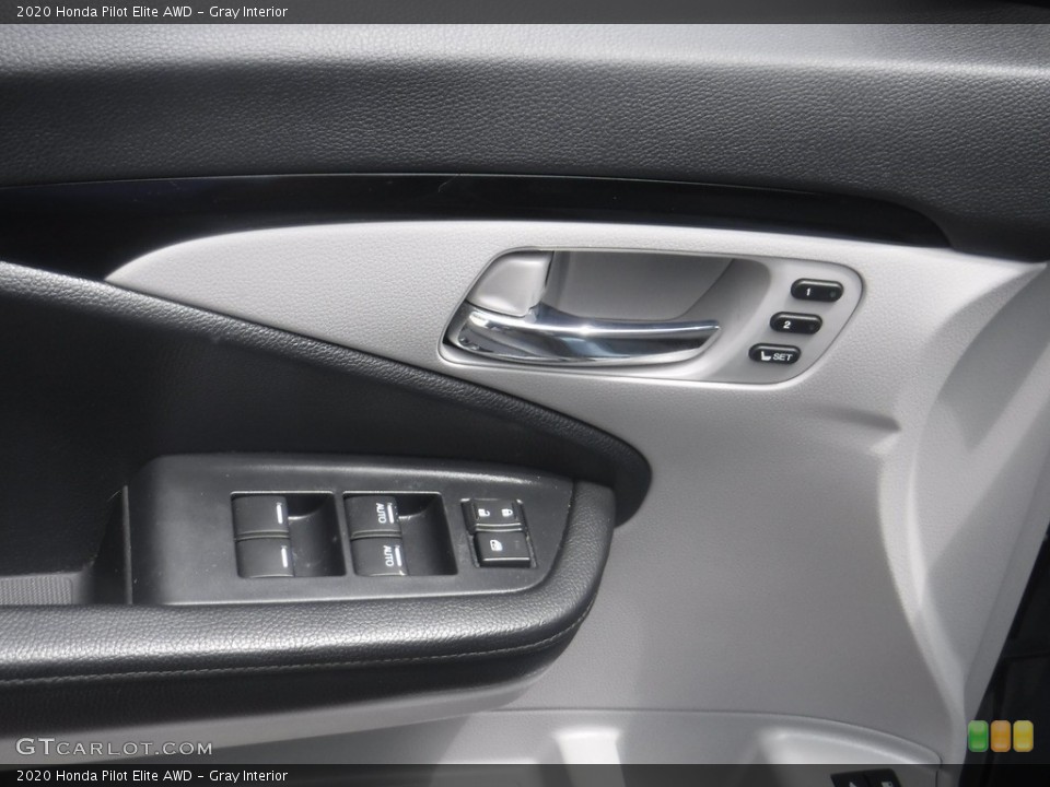 Gray Interior Door Panel for the 2020 Honda Pilot Elite AWD #146195835