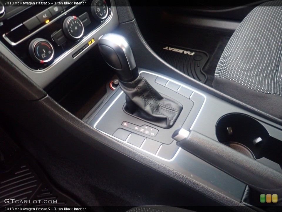 Titan Black Interior Transmission for the 2018 Volkswagen Passat S #146196060