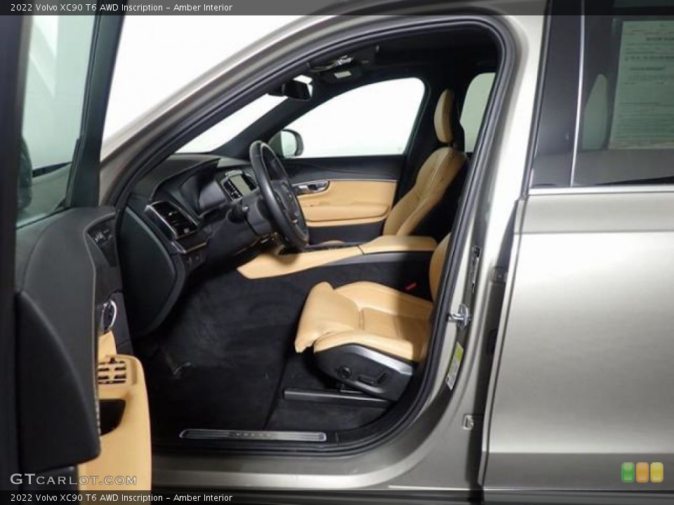 Amber Interior Photo for the 2022 Volvo XC90 T6 AWD Inscription #146196120