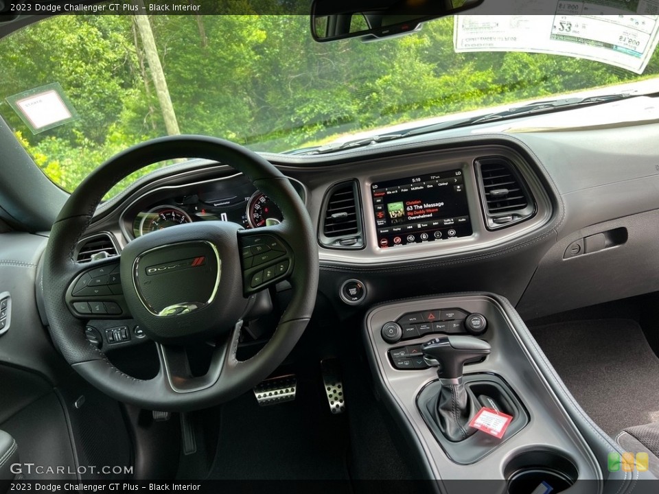 Black Interior Dashboard for the 2023 Dodge Challenger GT Plus #146196179