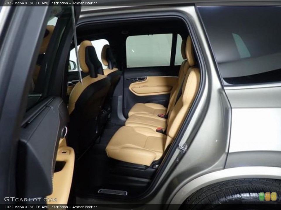 Amber Interior Rear Seat for the 2022 Volvo XC90 T6 AWD Inscription #146196357