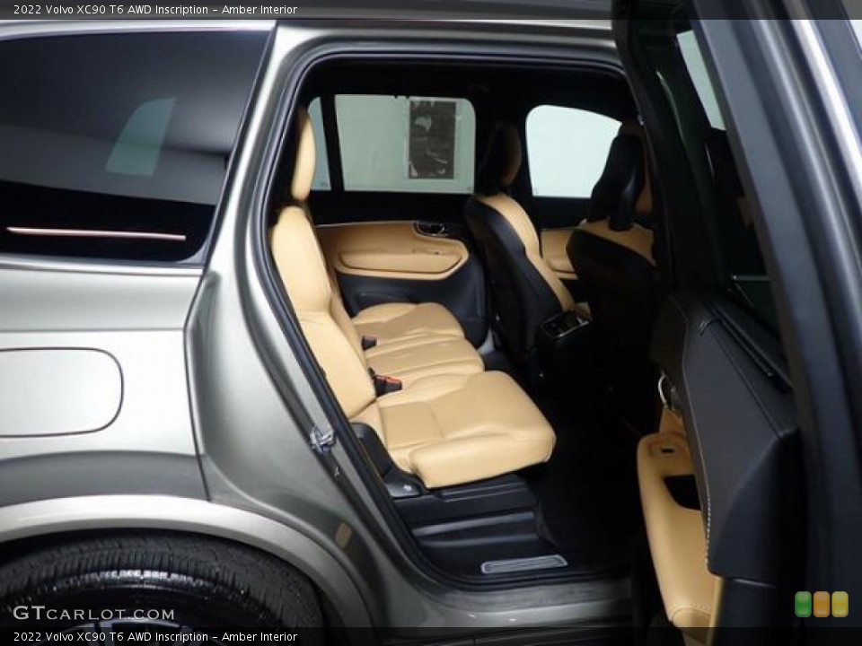 Amber Interior Rear Seat for the 2022 Volvo XC90 T6 AWD Inscription #146196387
