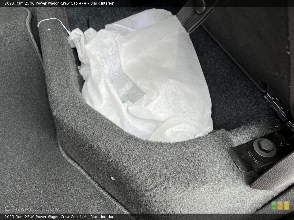 Black Interior Rear Seat for the 2023 Ram 2500 Power Wagon Crew Cab 4x4 #146196894