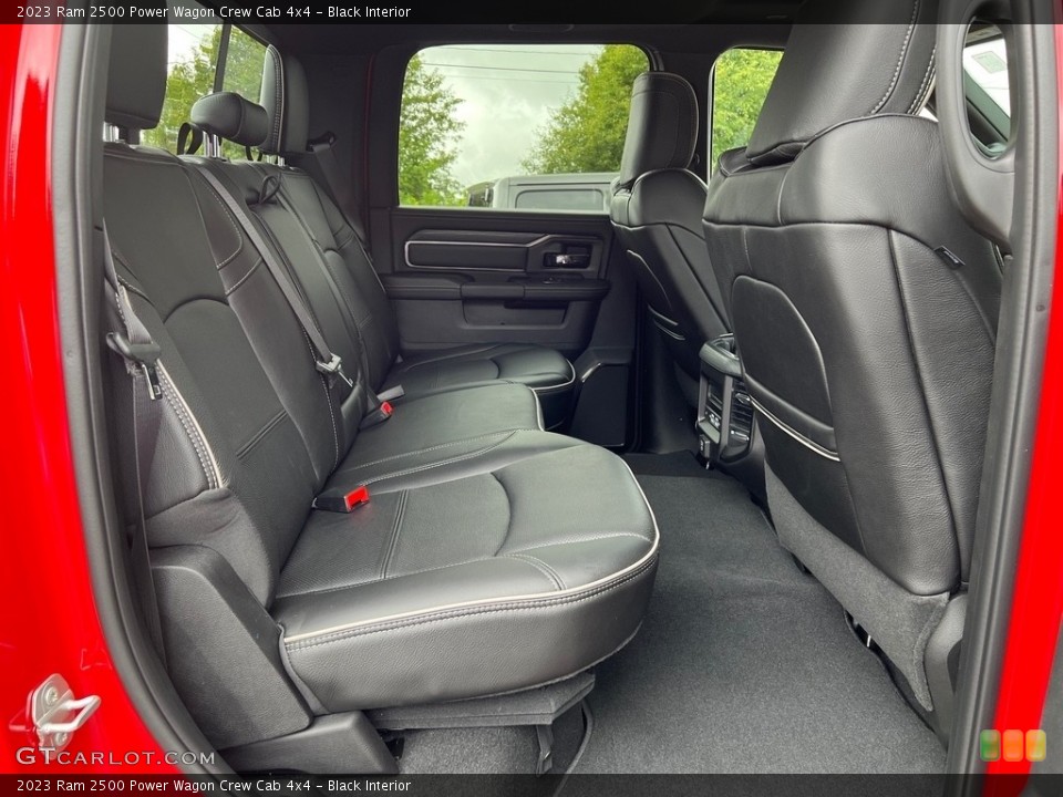 Black Interior Rear Seat for the 2023 Ram 2500 Power Wagon Crew Cab 4x4 #146196945