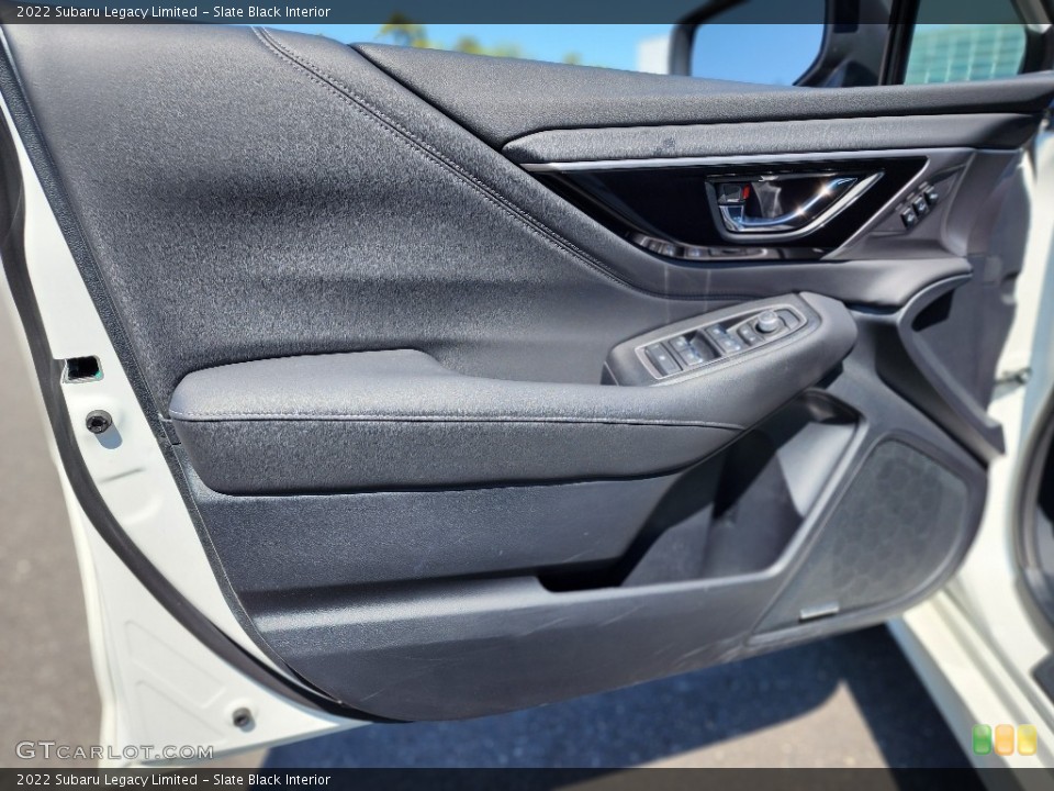 Slate Black Interior Door Panel for the 2022 Subaru Legacy Limited #146197416
