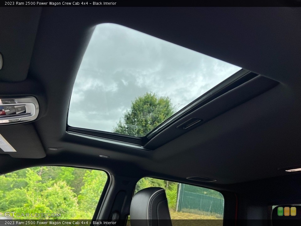 Black Interior Sunroof for the 2023 Ram 2500 Power Wagon Crew Cab 4x4 #146197434