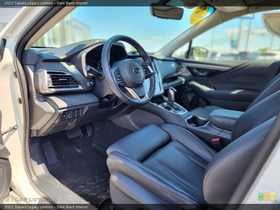 Slate Black 2022 Subaru Legacy Interiors