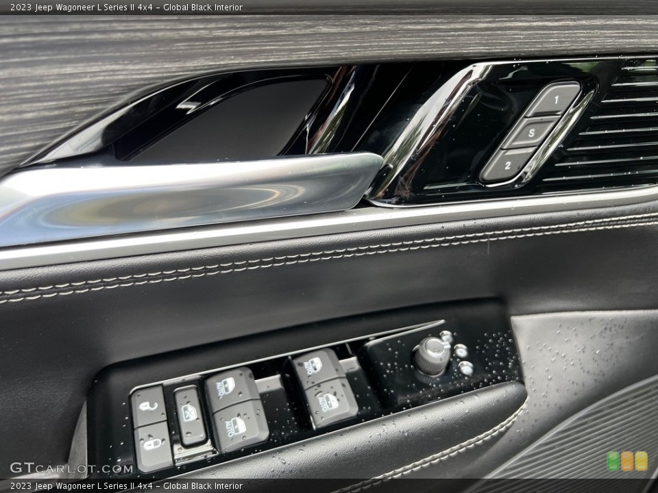 Global Black Interior Door Panel for the 2023 Jeep Wagoneer L Series II 4x4 #146198649