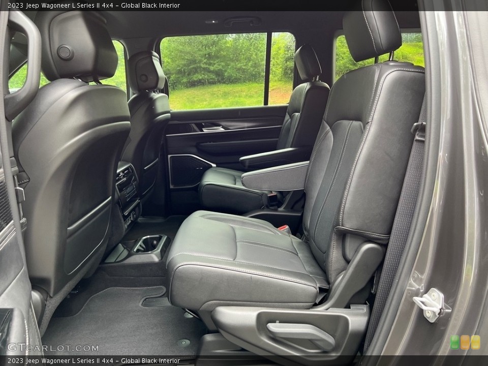Global Black Interior Rear Seat for the 2023 Jeep Wagoneer L Series II 4x4 #146198703