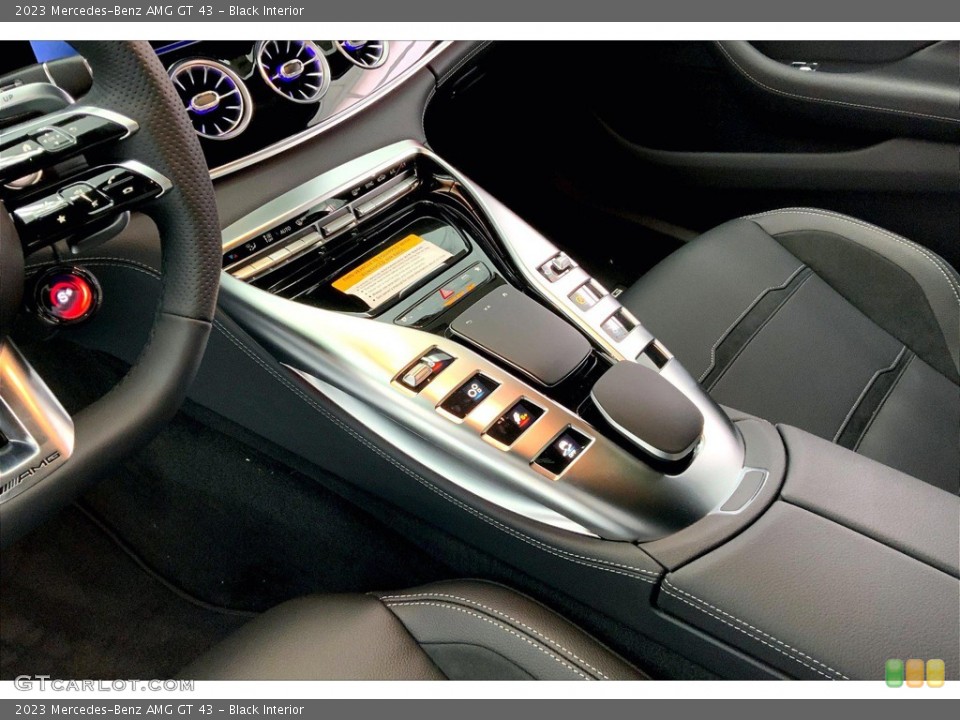 Black Interior Controls for the 2023 Mercedes-Benz AMG GT 43 #146198937