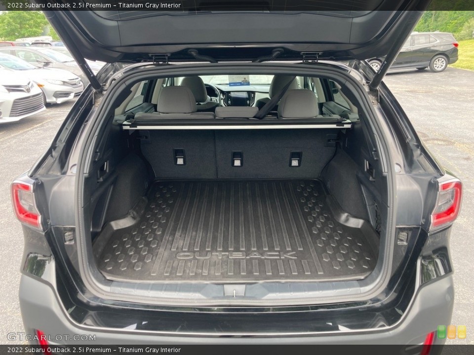 Titanium Gray Interior Trunk for the 2022 Subaru Outback 2.5i Premium #146199219