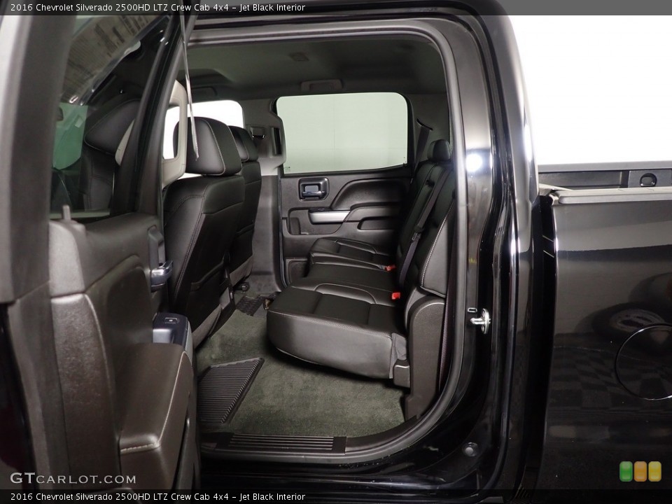 Jet Black Interior Rear Seat for the 2016 Chevrolet Silverado 2500HD LTZ Crew Cab 4x4 #146199363