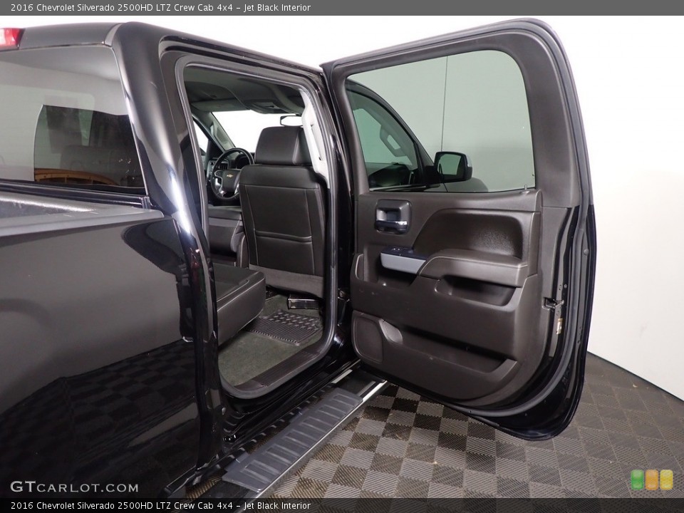 Jet Black Interior Door Panel for the 2016 Chevrolet Silverado 2500HD LTZ Crew Cab 4x4 #146199390
