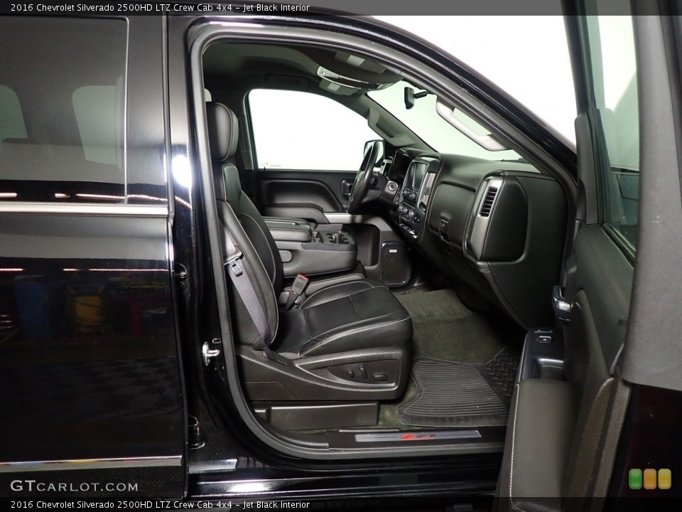 Jet Black Interior Front Seat for the 2016 Chevrolet Silverado 2500HD LTZ Crew Cab 4x4 #146199472