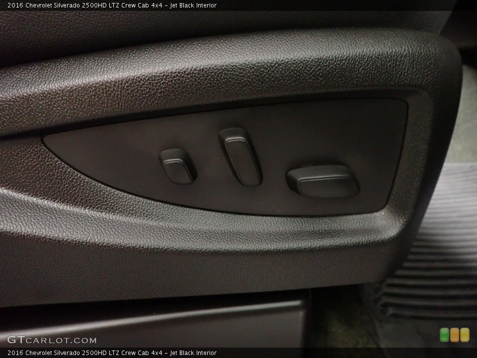 Jet Black Interior Front Seat for the 2016 Chevrolet Silverado 2500HD LTZ Crew Cab 4x4 #146199492