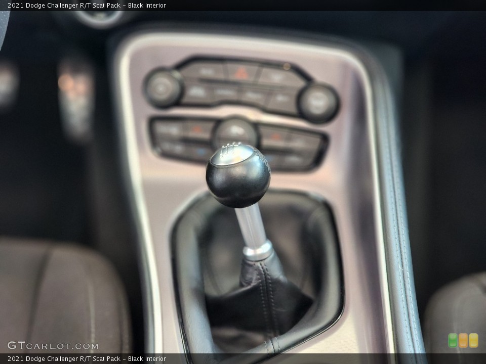 Black Interior Transmission for the 2021 Dodge Challenger R/T Scat Pack #146200106