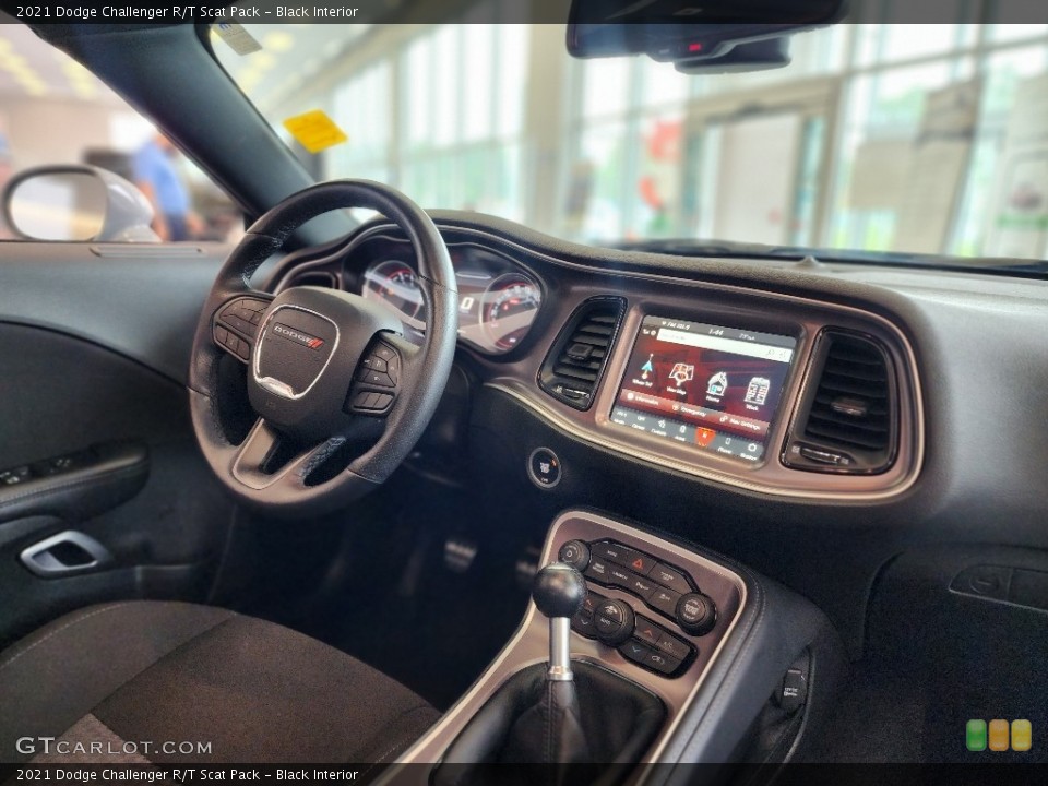 Black Interior Dashboard for the 2021 Dodge Challenger R/T Scat Pack #146200525