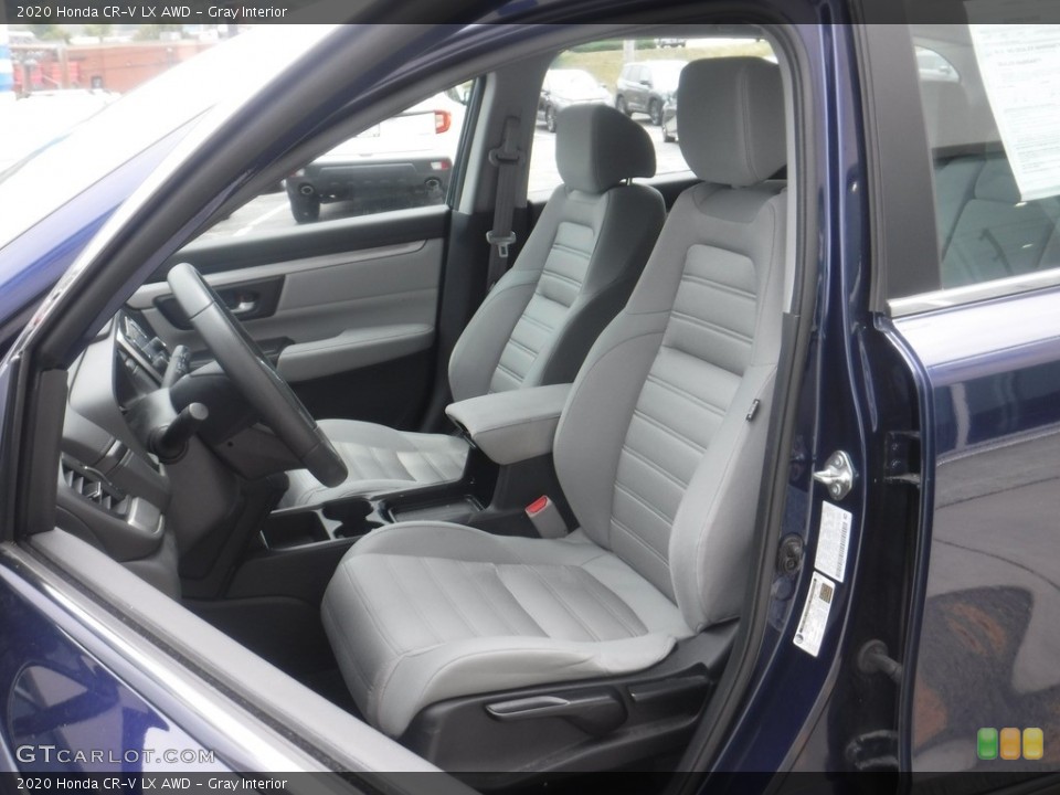 Gray Interior Front Seat for the 2020 Honda CR-V LX AWD #146200782