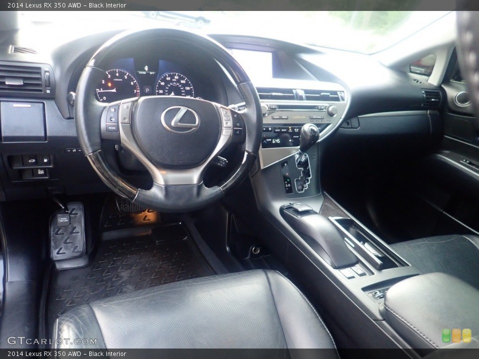Black Interior Dashboard for the 2014 Lexus RX 350 AWD #146200839