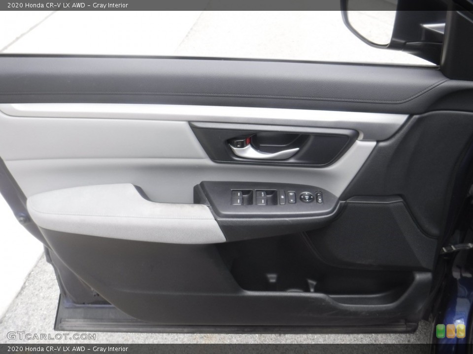 Gray Interior Door Panel for the 2020 Honda CR-V LX AWD #146200842
