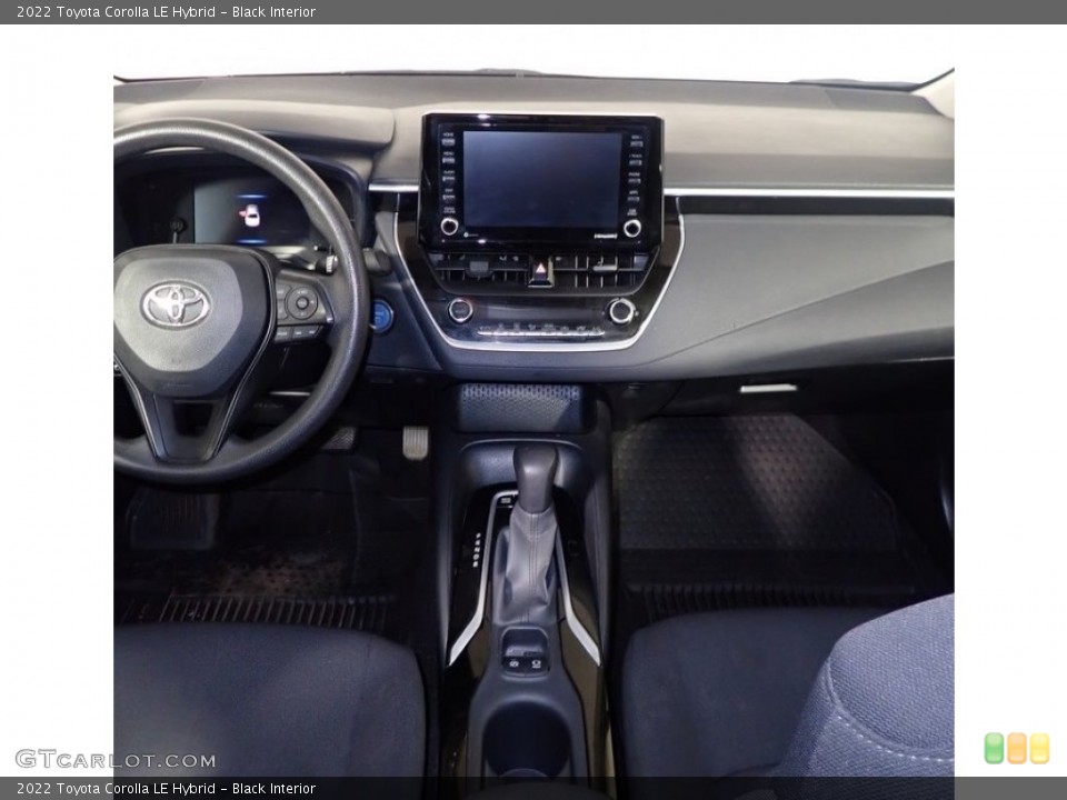 Black Interior Controls for the 2022 Toyota Corolla LE Hybrid #146200989