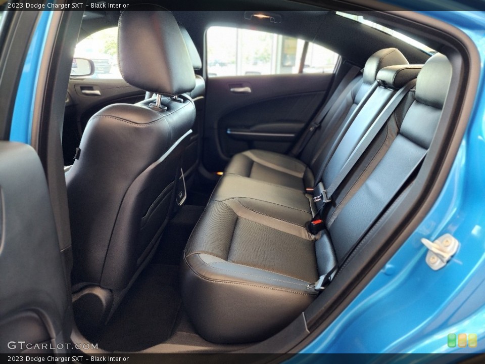 Black Interior Rear Seat for the 2023 Dodge Charger SXT #146201445
