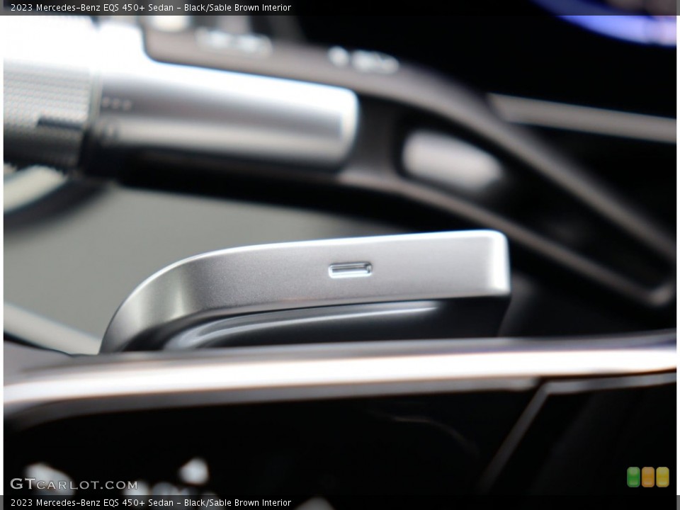 Black/Sable Brown Interior Transmission for the 2023 Mercedes-Benz EQS 450+ Sedan #146201661