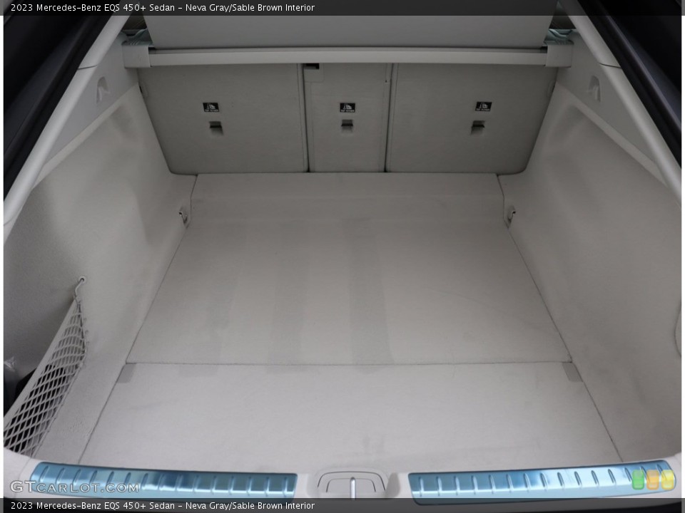 Neva Gray/Sable Brown Interior Trunk for the 2023 Mercedes-Benz EQS 450+ Sedan #146202165