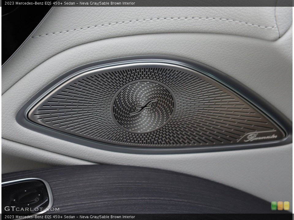 Neva Gray/Sable Brown Interior Audio System for the 2023 Mercedes-Benz EQS 450+ Sedan #146202528