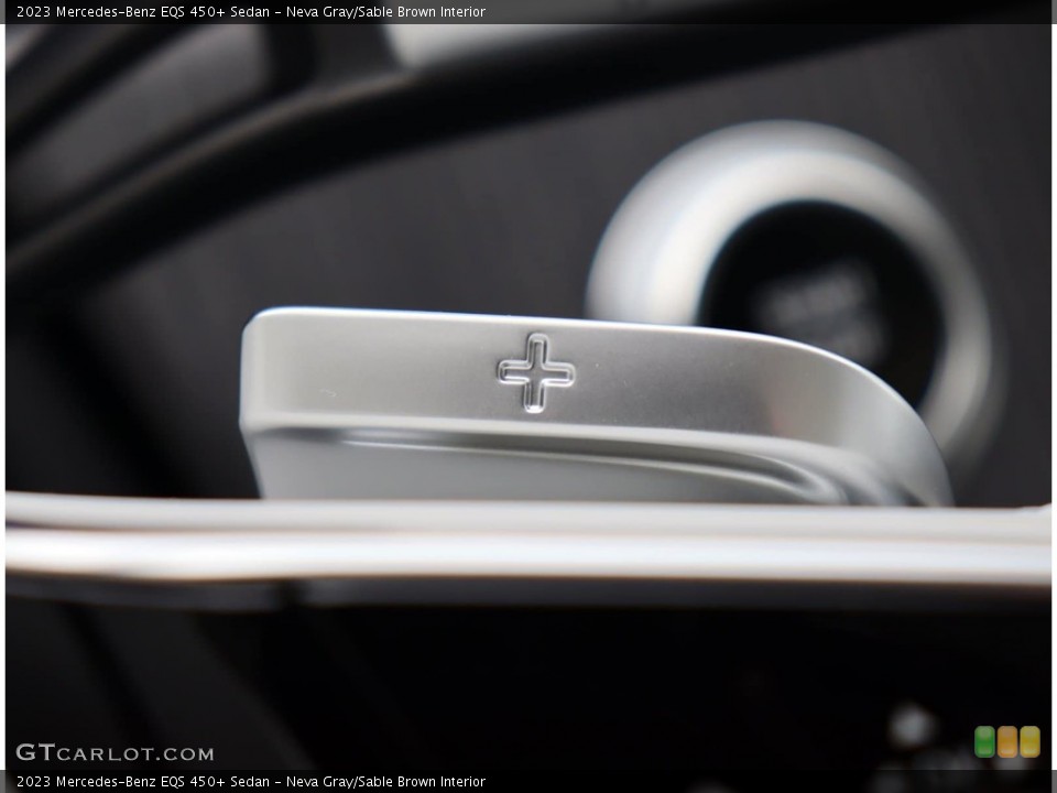 Neva Gray/Sable Brown Interior Transmission for the 2023 Mercedes-Benz EQS 450+ Sedan #146202822