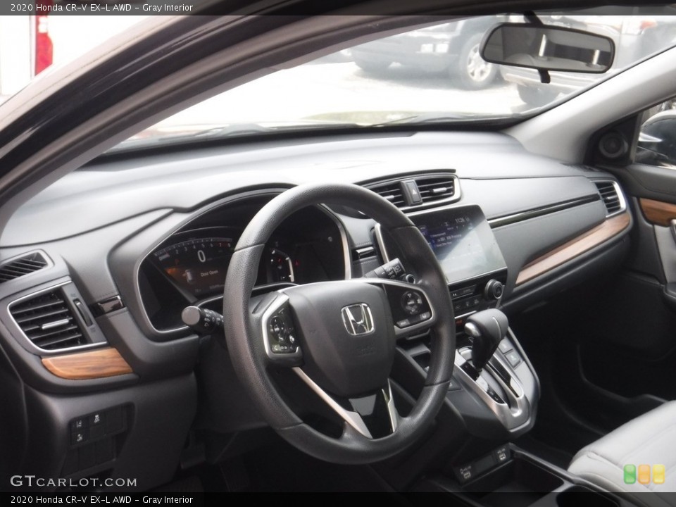 Gray Interior Dashboard for the 2020 Honda CR-V EX-L AWD #146203098